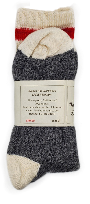 Our Alpaca Rib Traditional Sock