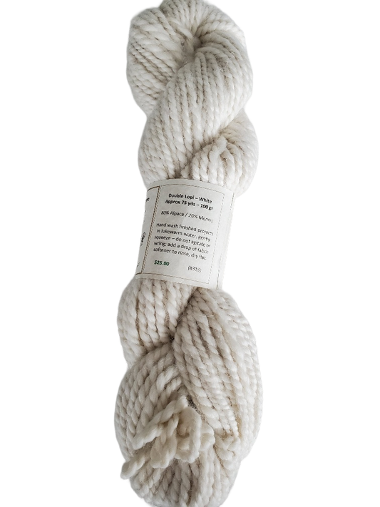 Double Lopi Alpaca-Yarn 80%, Merino 20% SKU 315