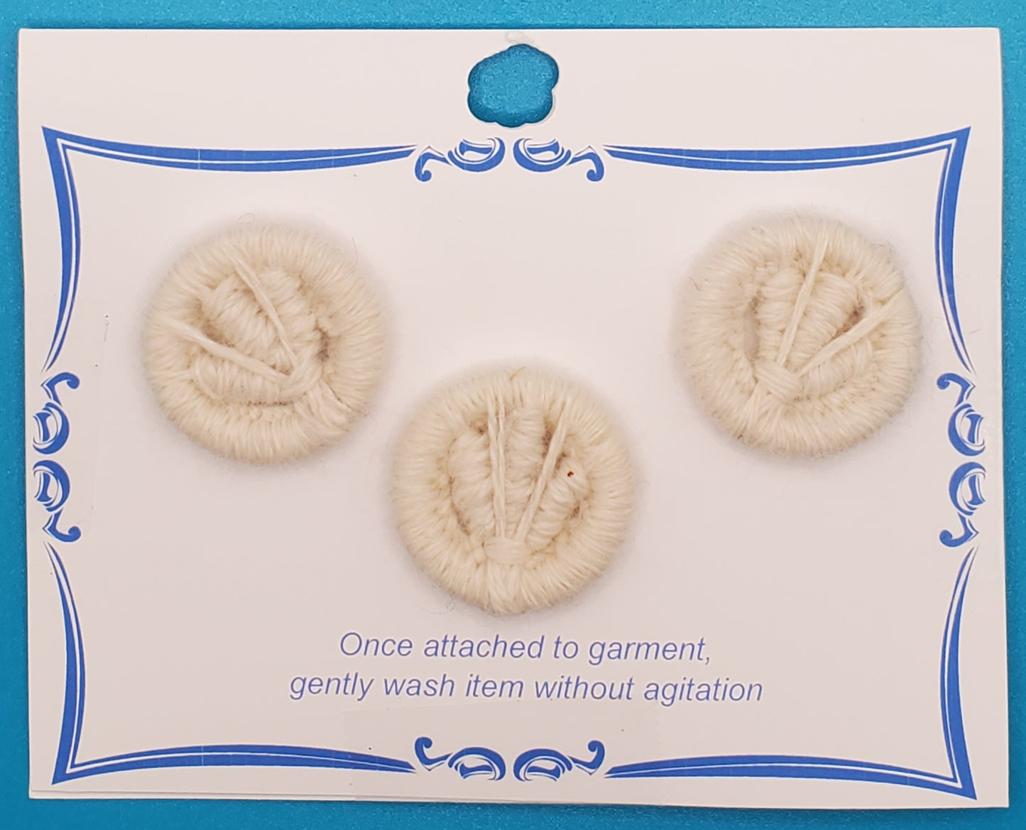 AB113 Alpaca Cream Wheat 1 Button Set