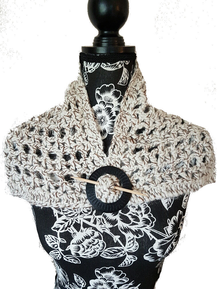 Chunky Alpaca Neck Wrap